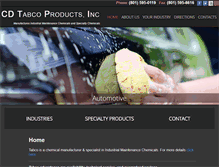 Tablet Screenshot of cdtabco.com